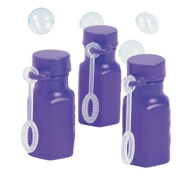 6 Pcs Toy Cubby Red Hexagon Bubbles Mini Bottles 6 Pcs Toy Cubby Red Hexagon Bubbles Mini Bottles